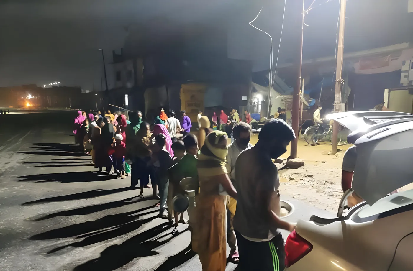 Margdata Trust — Community members supporting families in need